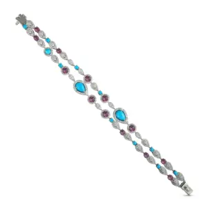 Santorini Calypso Marea Two-Row Bracelet