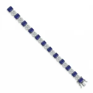 Riviera Festa Sapphire Multi-Cut Interplay Bracelet