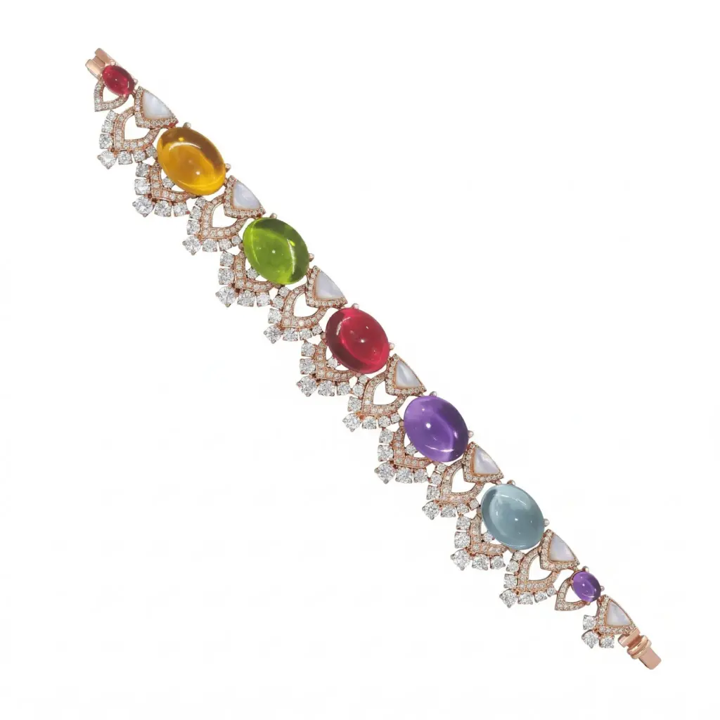 Senza Fine Timeless Prestige Statement Cocktail Bracelet