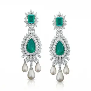 Lucenta Luna Chandelier Earrings