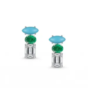 Santorini Laguna Totem Drop Earrings