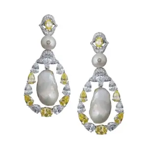 Lucenta Luna Statement Earrings