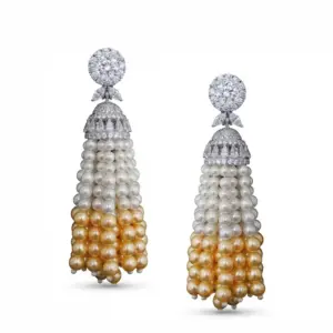 Lucenta Luna Tassel Earrings