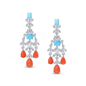 Santorini Aegea Calypso Chandelier Earrings