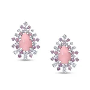 Santorini Blush Aurora Multi-Colour Statement Studs