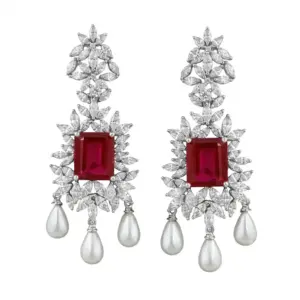Lucenta Luna Statement Earrings