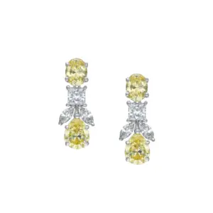 Riviera Sole Floral Drop Earrings