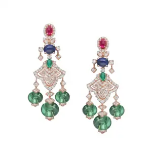 Senza Fine Baroque Statement Chandelier Earrings.