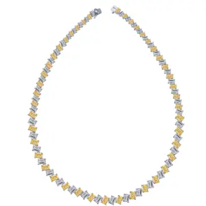 Riviera Sole Emerald-Cut Interplay Necklace