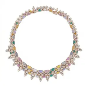 Senza Fine Pastello Multi-Colour Collier