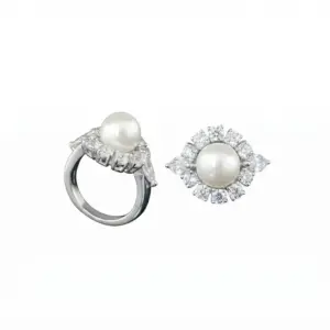 Lucenta Luna Cluster Ring