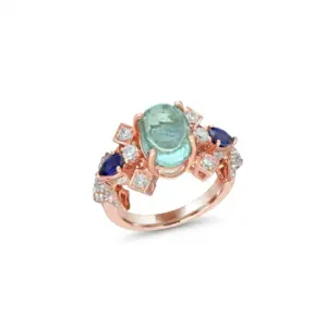 Senza Fine Heritage Ornate Cluster Ring