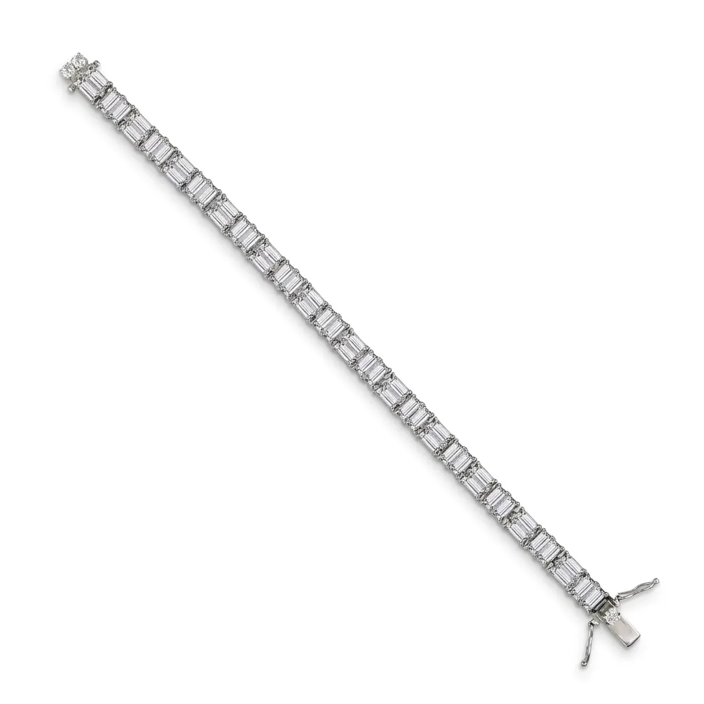Riviera Neve Princess-Cut Interplay Bracelet