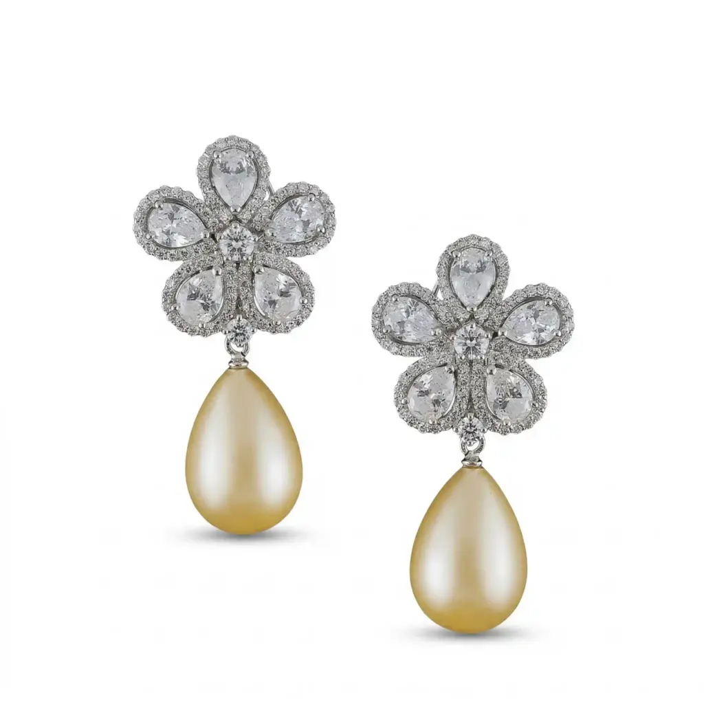 Lucenta Luna Drop Earrings