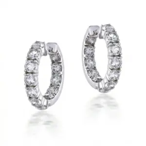 Riviera Neve Classic Hoop Earrings