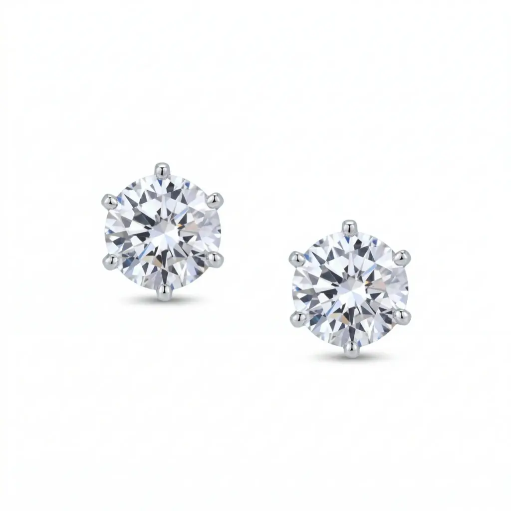 Riviera Neve Classic Solitaire Studs